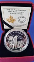 Canada's "Remembrance Day" Commemorative coins