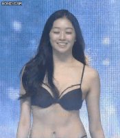 2018 미스코리아 진 수영복 워킹..gif