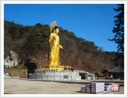 속리산법주사 여행 - 금동미륵대불