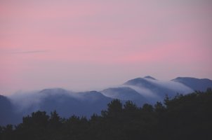 일출(모악산에서)