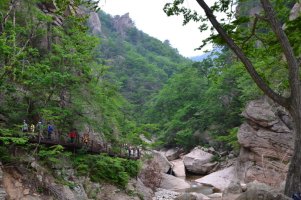 설악산 계곡 트래킹(2)