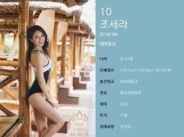 2017 미스코리아 후보 33인 수영복 프로필