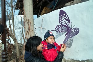 거창여행...황산벽화마을 그리고 수승대눈썰매장