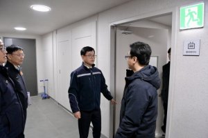 아파트 화재 대피 상황