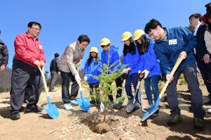 산림청, 강원도 원주서 '제71회 식목일 기념행사'