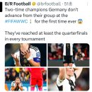 독일 여자축구 첫 조별리그 탈락 소식을 접한 해외팬 댓글.jpg 이미지