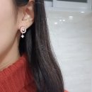 비비블루 | 20대 여자 귀걸이 비비블루 로즈골드 첫눈 귀걸이