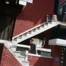 개인주택 계단 난간대 설치 이미지
