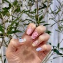 색연필 아트 | 역북동 네일 이요네일 이달의아트 대만족후기,색연필아트!