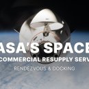 CRS 35(Cargo Dragon 2)화물 우주선 도킹 이미지