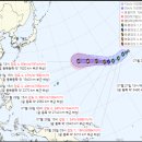13호 태풍 '돌핀' 발생 임박 이미지