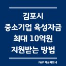 광사동 655 제2종근린생활시설 (유용만) | 중소기업 육성자금(김포시) 최대 10억원 지원받는 방법