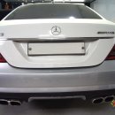 BENZ 벤츠 AMG s63 광택 부분랩핑 재시공 [에이버리슈프림][화이트유광][일산랩핑카스킨전문점][랩LAP] 이미지