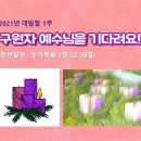 2021년 대림절 1주(11월 28일), 구원자 예수님을 기다려요!(눅 2장) 텍스트와 PPT파일입니다. (다운가능) 이미지