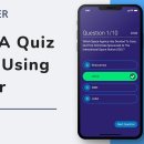 [Flutter] - 설문조사, Quiz App 만들기 이미지