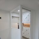 포도마을 영남아파트 | 부천포도마을 영남아파트 현관중문 1짝스윙ㄱ자중문