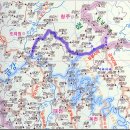 대청댐 주변의 산 (구봉산-양성산-작두산-봉무산) 이미지
