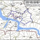 금수산 옥순대교- 새바위-둥지봉-가은암산성- 말목산- 가은산- 옥순대교 / gps 이미지