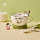 락앤락x피너츠 스누피 도자기 시리얼볼 스푼세트 이미지