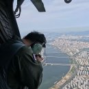 치누크 헬기에서 촬영한 잠실야구장 F-15K 편대 전투기 플라이오버 장면 비하인드 이미지