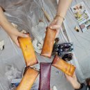[덕계]한땀한땀 가죽공예(필통) | 가죽필통 안경케이스 소가죽필통 필통 원데이클래스