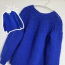 계산 | 코바늘 스웨터 사이즈 계산 미스 후기ㅣ직접 뜬 코바늘 풀오버 완성기