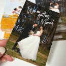 (주)우리터디자인 | 비즈하우스 청첩장 2종 셀프 제작 후기, 반투명 트레이싱 봉투로 감성 완성