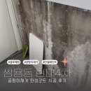 천안 쌍용동 현대4차아파트 곰팡이제거 탄성코트 시공 후기입니다!