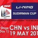 ★ LIVE PLAYLIST - 2013 Li-Ning BWF Sudirman Cup 이미지