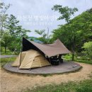 별빛공원 (옥외1) | 울산 작천정 별빛야영장 우중 캠핑하기 좋은 작괘천 오토캠핑장 명당 4번 데크 후기