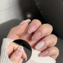 핑크네일피부샾 | 스와로브스키 핑크 크롬하츠 네일 ! 노원역 네일샵 @라벨르빈네일 이달의아트 후기