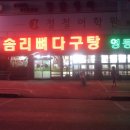 솜리뼈다귀탕 이미지