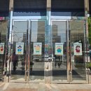 현대유리유치원 | 울산 현대백화점 짱구 팝업 방문 후기 네모네 쫀득감자 주말 현황