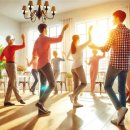 라인댄스와 피트니스 이미지