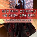 팀홀튼 캐나다 감성 메이플 체크 우산 프룻풀 챌린지 여름 프리퀀시 적립 꿀팁 상세 후기