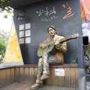 김광석포토존 조형물 이미지