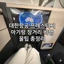 대한항공 프레스티지 아기랑 장거리 비행 꿀팁 총정리 | KE401·KE402 탑승 후기