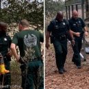 숲길 강아지 이미지