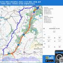 전남 여수 영취산 (여도중학교~호랑산~사근치`돌탑~시루봉~봉우치~목계단~영취산~기차바위~457봉~GS칼텍스주유소) gpx [참고용] 이미지