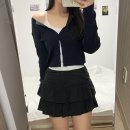 LOVEY | 리브아워 livour 폰즈 스웨이드 점퍼 ponz suede jumper, 러비 가디건(made) lovey cardigan후기, 코디추천