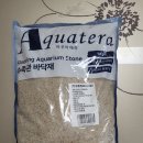 아쿠아테라 수족관 | 바닥재로 추천, 아쿠아테라 네이쳐 실버그레인 수족관 바닥 모래 4kg 실사용후기 (feat. 화이트키위)~