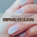 오로라멀티샵 | 양평역네일 추천 초코네일에서 받은 오로라빛 자석네일