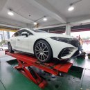 ㈜그랜드타이어 연지점 | 부산 연지동 타이어 싼곳 벤츠EQS450 콘티넨탈 크로스 콘택트 LX스포츠 콘티사일런트 교체 후기