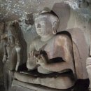 아잔타 불교사원(인도 아잔타 석굴) 이미지