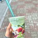 아마스빈 버블티 | 아마스빈 침산점 청사과 요거트 버블티 후기 | 메뉴 , 가격