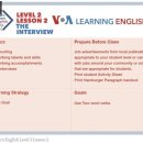 [대학생 및 직장인 영어 영어 회화 동영상 강좌 자료] Lesson 2 : The Interview 이미지