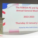 Great start to the FOBISIA PE & Sport AGM...Stay tune for more action! 이미지