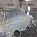 대신모터스 | 인천 BMW 수리, 미니 컨트리맨 찌그러진 도어 교체 대신 복원이 유리한 이유
