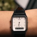 반함스토어 | [시계생활⑫] 압구정 ‘카시오 스토어 도산 Cafe 00:00’ 방문 후기(지얄오크, AQ-230A)