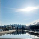 원형분수대 | 부평구청 하늘 거울 분수대 산책